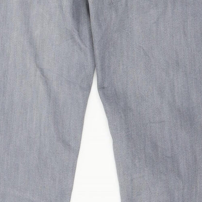 Triumph Womens Grey  Denim Skinny Jeans Size 30 in L32 in