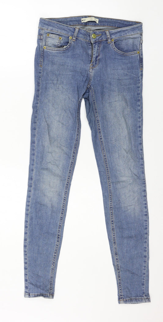 Perfect Jeans Womens Blue  Denim Skinny Jeans Size 8 L29 in