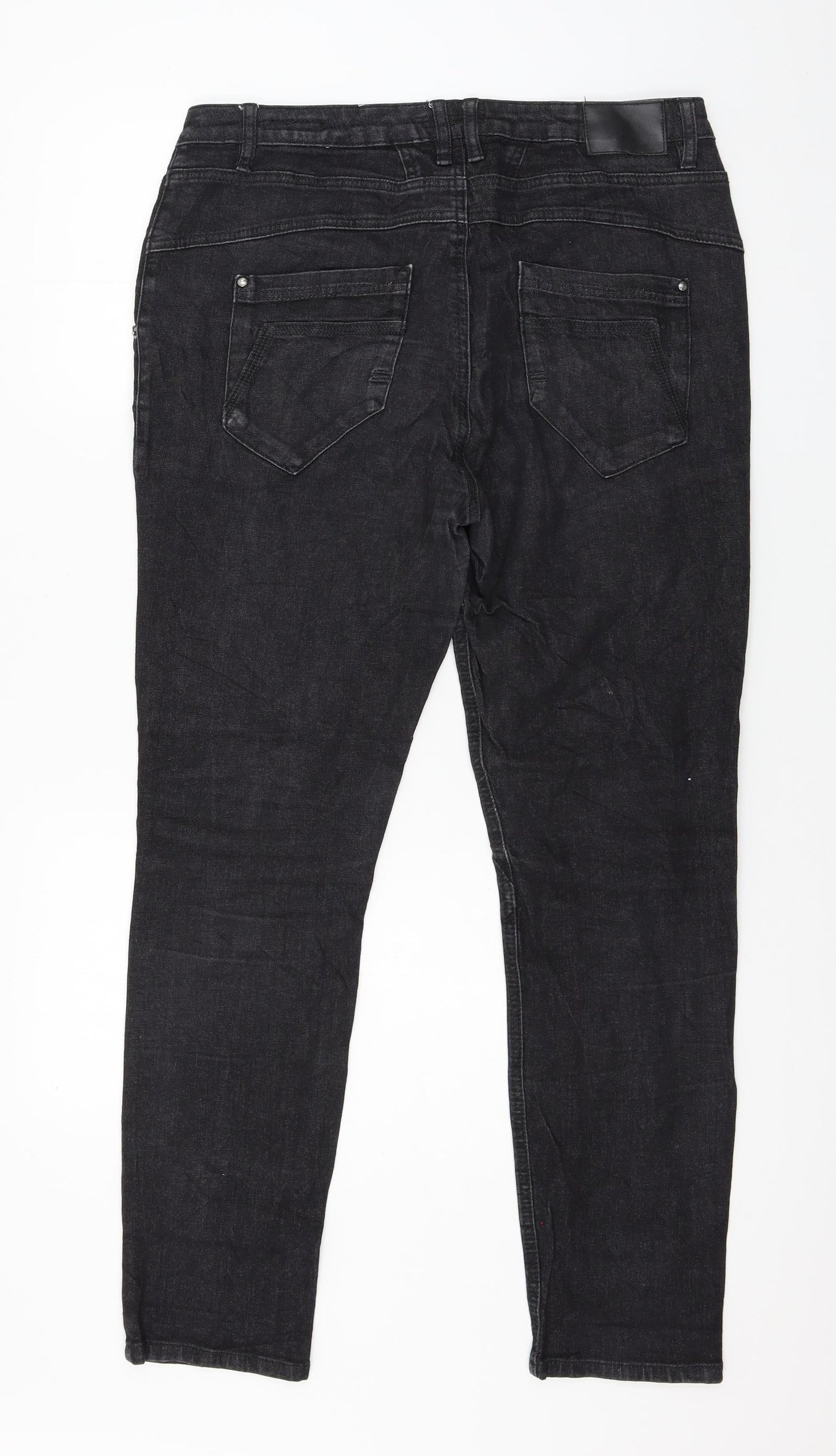 OPUS Womens Grey  Denim Skinny Jeans Size 12 L28 in