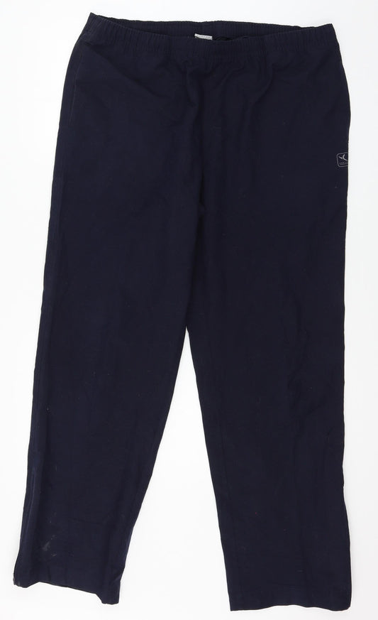 Womens UK Size XL DECATHLON Regular Fit  Blue Trousers