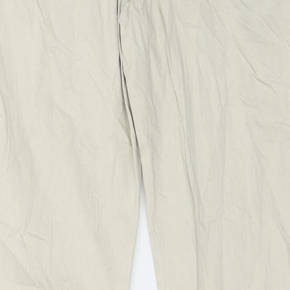 Take.Two Womens Beige   Trousers  Size 30 in L29 in