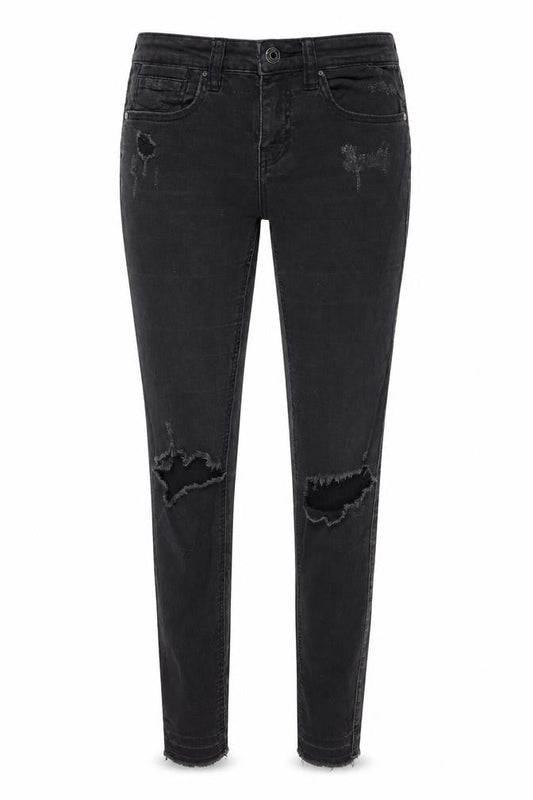 Womens UK Size 6 Bershka Regular Fit Skinny Grey Jeans