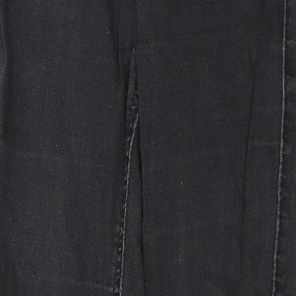 Bershka Womens Grey  Denim Skinny Jeans Size 6 L27 in