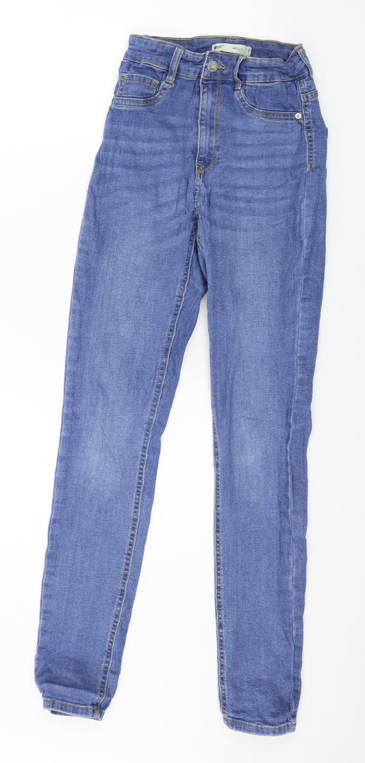 Perfect Jeans Womens Black  Denim Skinny Jeans Size S L29 in