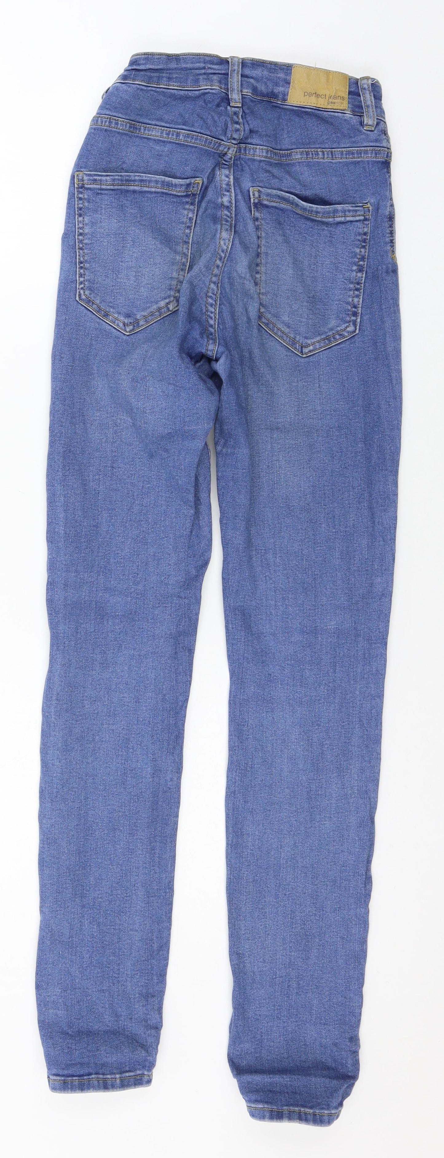 Perfect Jeans Womens Black  Denim Skinny Jeans Size S L29 in