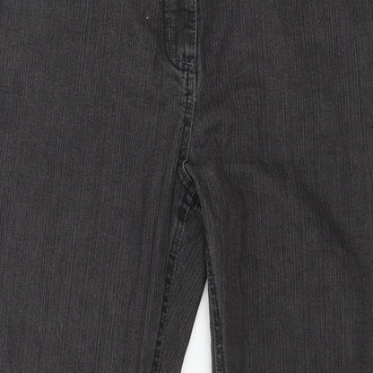 CC Collection Womens Grey  Denim Straight Jeans Size 32 in L28 in