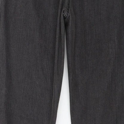 CC Collection Womens Grey  Denim Straight Jeans Size 32 in L28 in