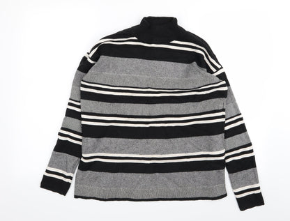 New Look Womens Multicoloured Striped  Pullover Jumper Size 10