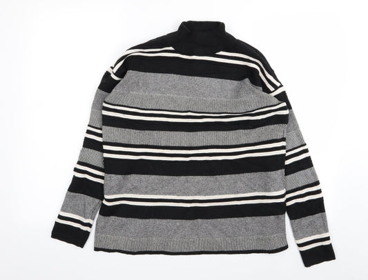 New Look Womens Multicoloured Striped  Pullover Jumper Size 10