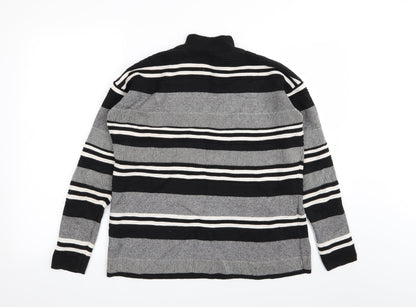 New Look Womens Multicoloured Striped  Pullover Jumper Size 10