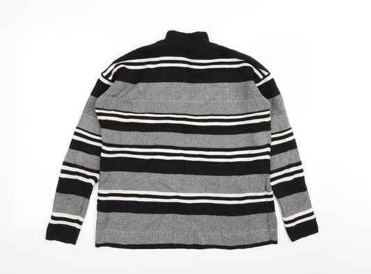 New Look Womens Multicoloured Striped  Pullover Jumper Size 10