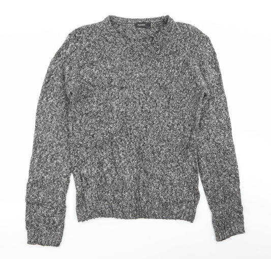 Peacocks Mens Grey   Pullover Jumper Size S