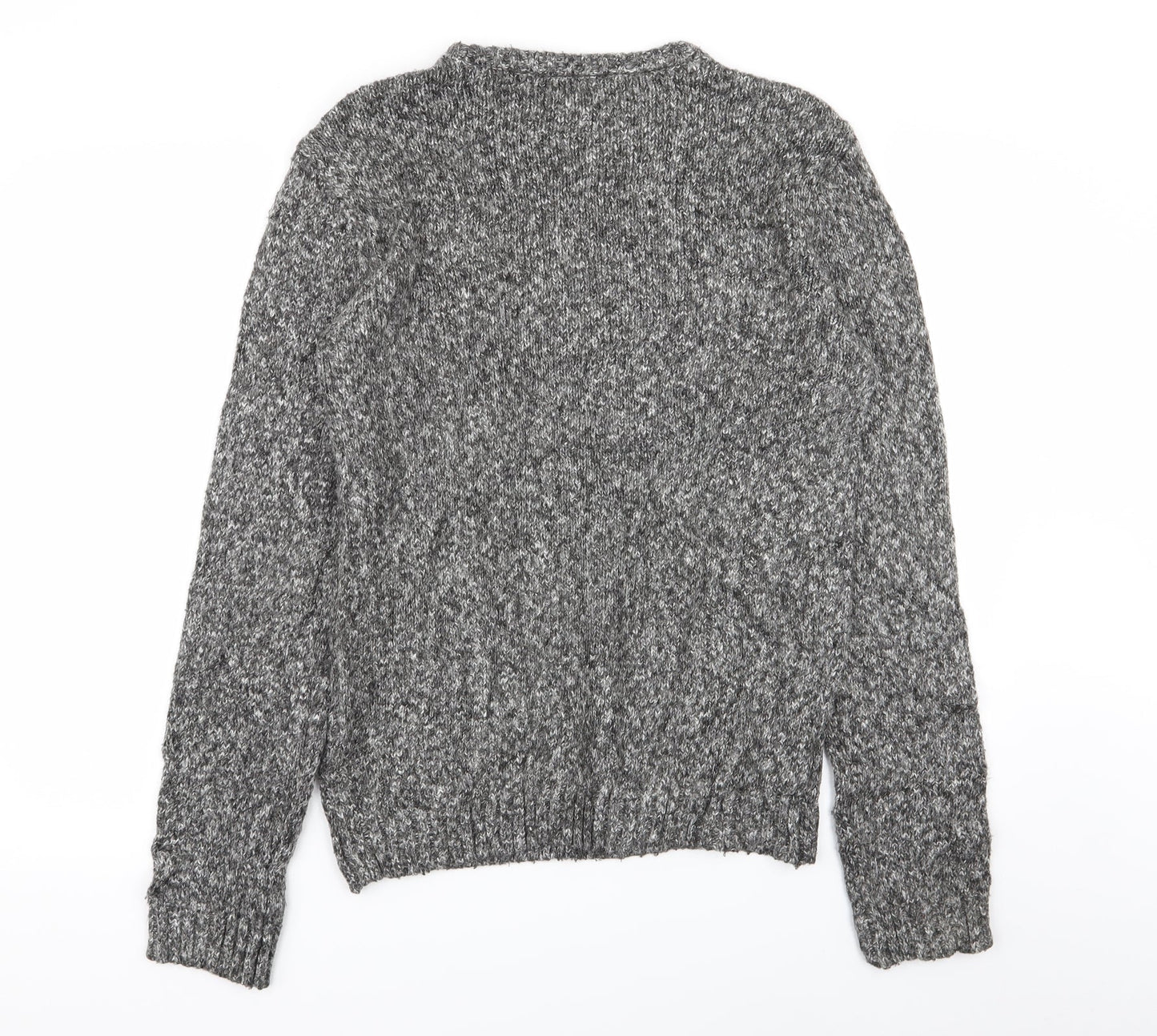 Peacocks Mens Grey   Pullover Jumper Size S