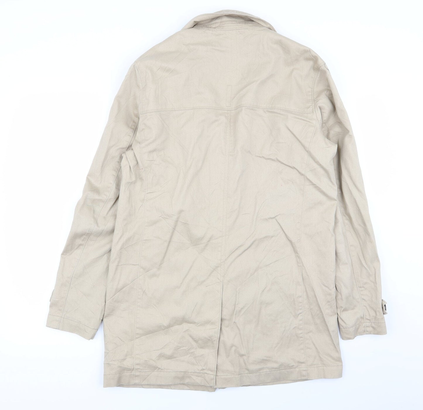 Selected Homme Womens Beige   Overcoat Coat Size M