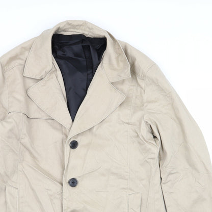 Selected Homme Womens Beige   Overcoat Coat Size M
