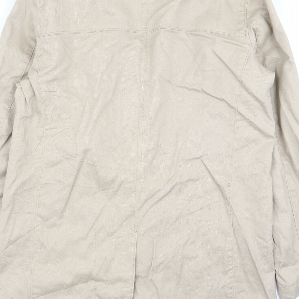 Selected Homme Womens Beige   Overcoat Coat Size M