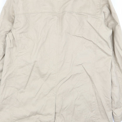 Selected Homme Womens Beige   Overcoat Coat Size M