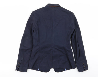 Womens UK Size XS MNG Regular Blue Blazer