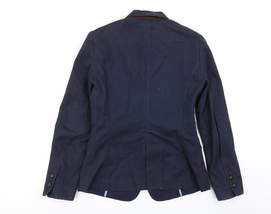Womens UK Size XS MNG Regular Blue Blazer