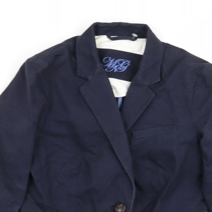 Womens UK Size XS MNG Regular Blue Blazer