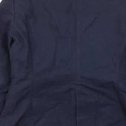 Womens UK Size XS MNG Regular Blue Blazer