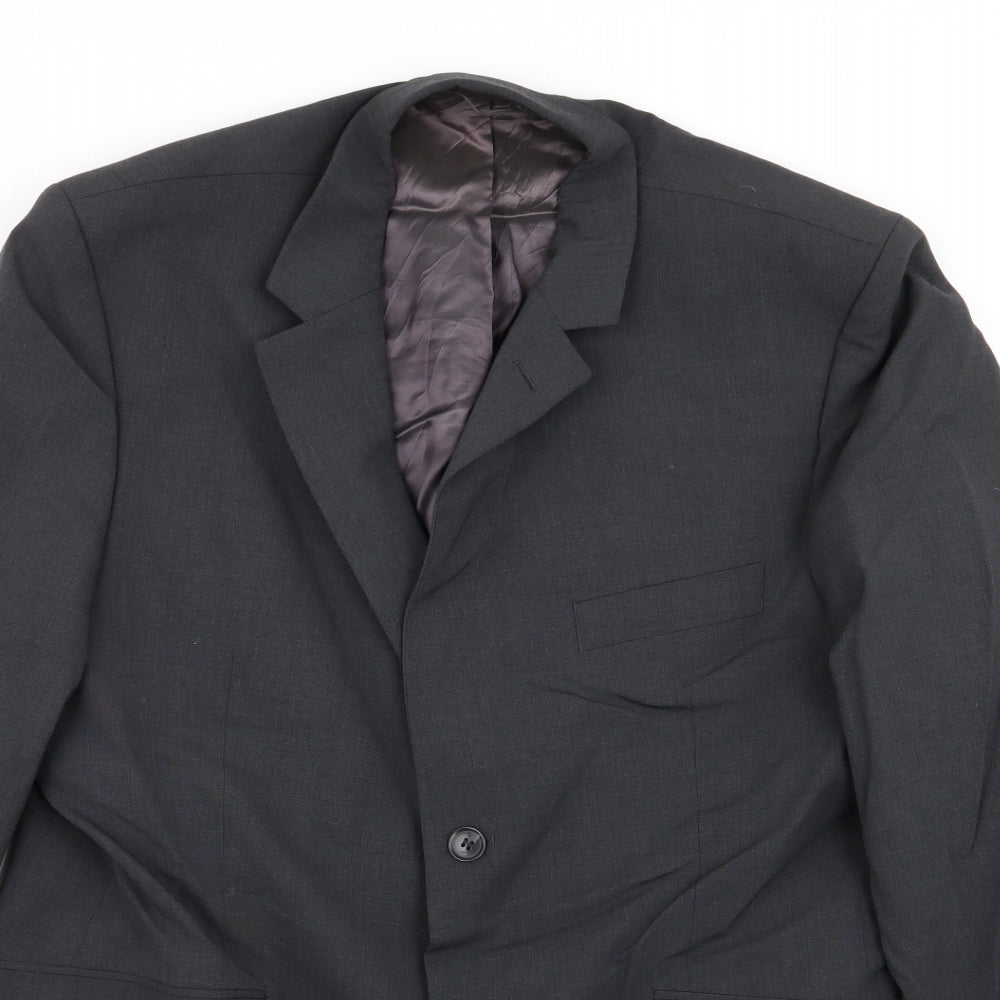 Mens UK Size 44 stvdio Regular Grey Suit Jacket