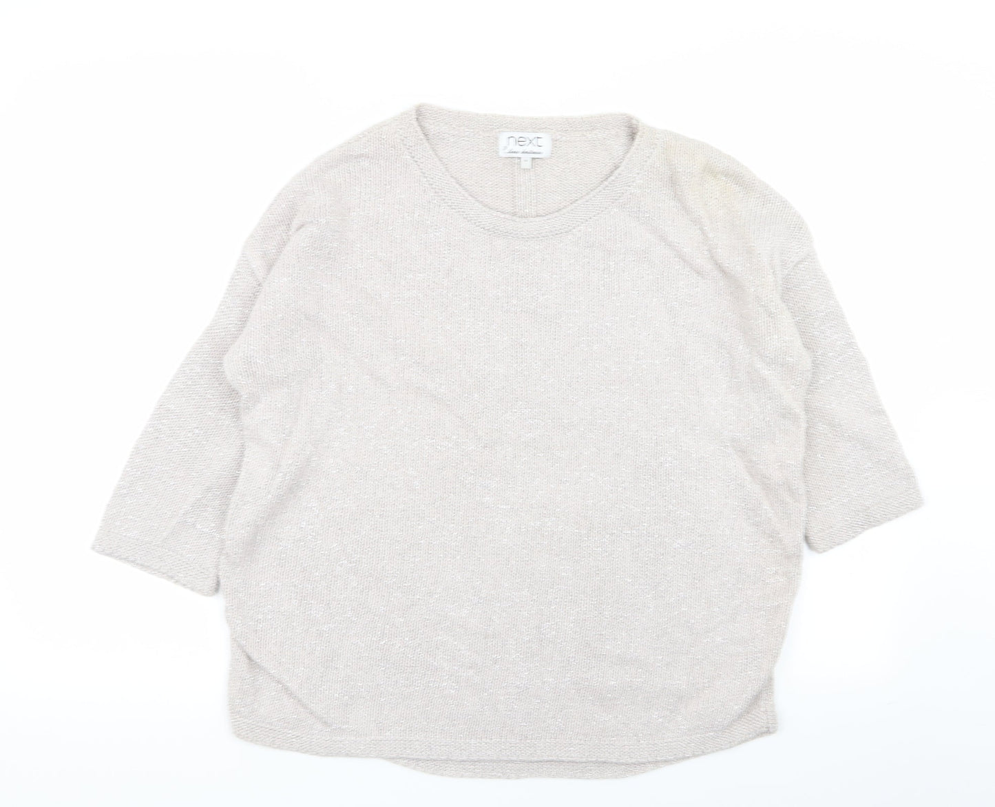 Womens UK Size 14 NEXT Grey Pullover Jumper