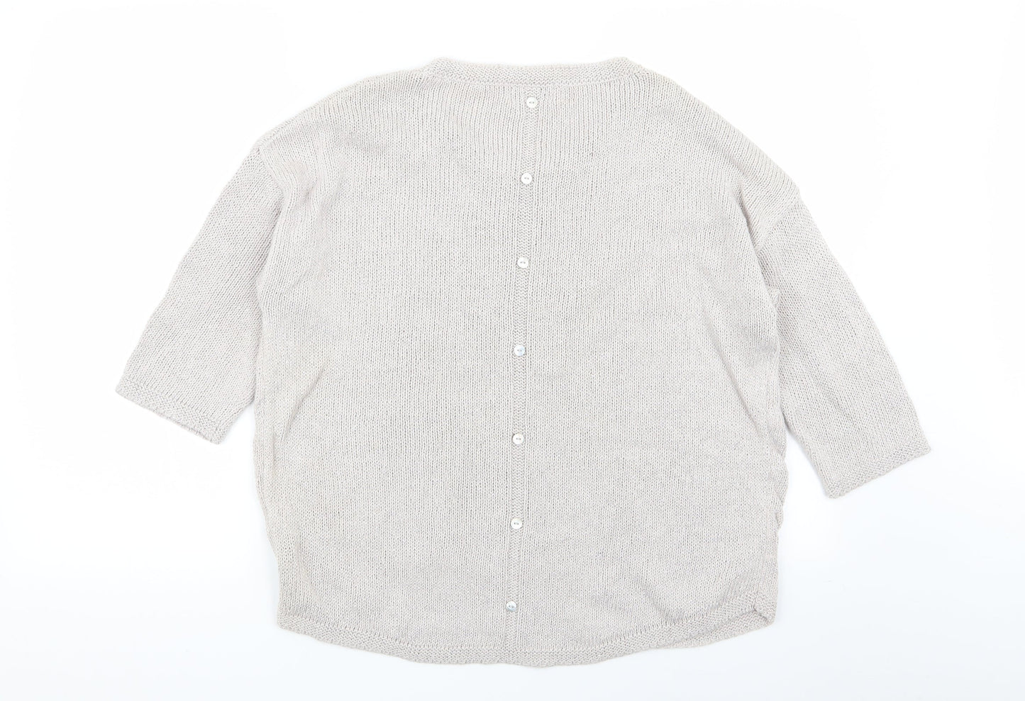 Womens UK Size 14 NEXT Grey Pullover Jumper