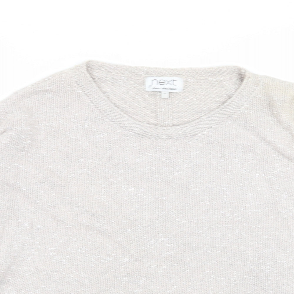 Womens UK Size 14 NEXT Grey Pullover Jumper