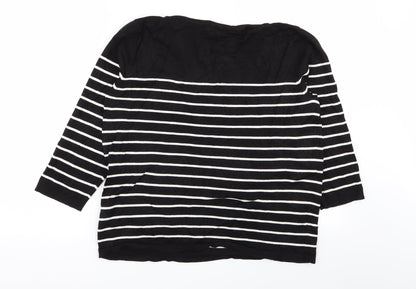 Womens UK Size L H&M Multicoloured Pullover Jumper