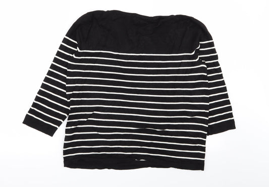 Womens UK Size L H&M Multicoloured Pullover Jumper