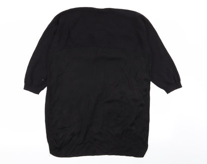 Asda George Womens Black   Pullover Jumper Size 14