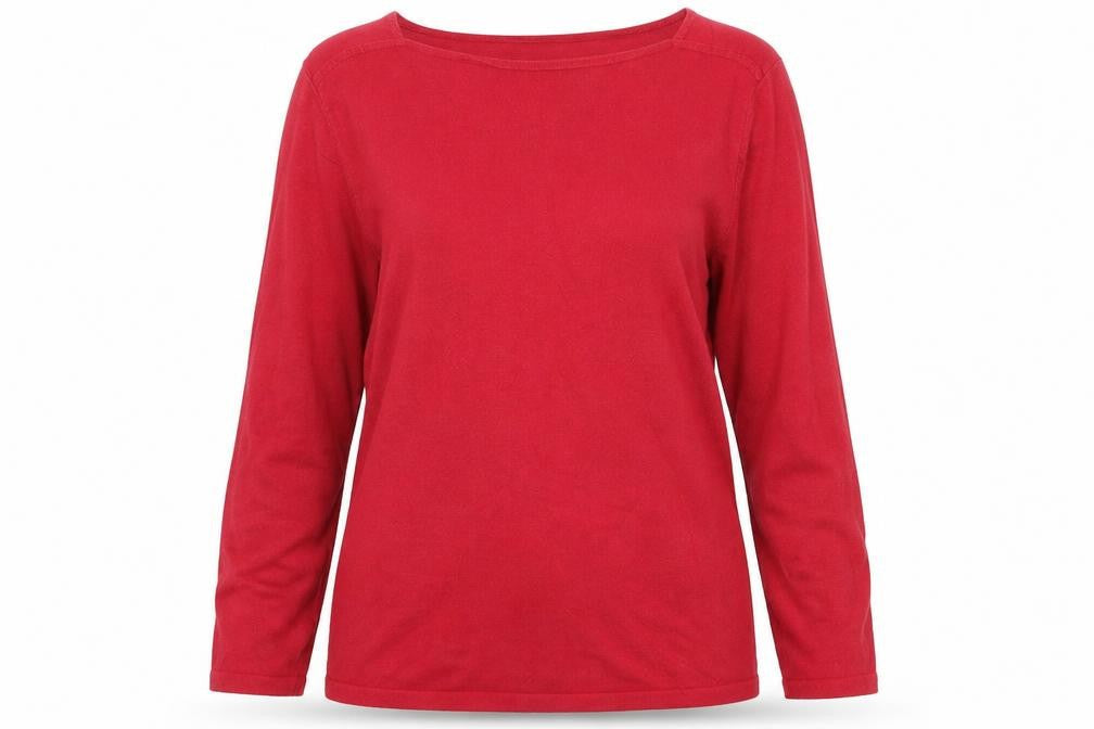 Womens UK Size 10 NEXT Red Pullover Jumper