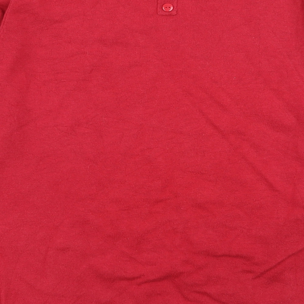 Womens UK Size 10 NEXT Red Pullover Jumper