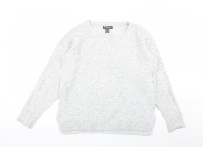 Primark Womens Grey Polka Dot  Pullover Jumper Size 10