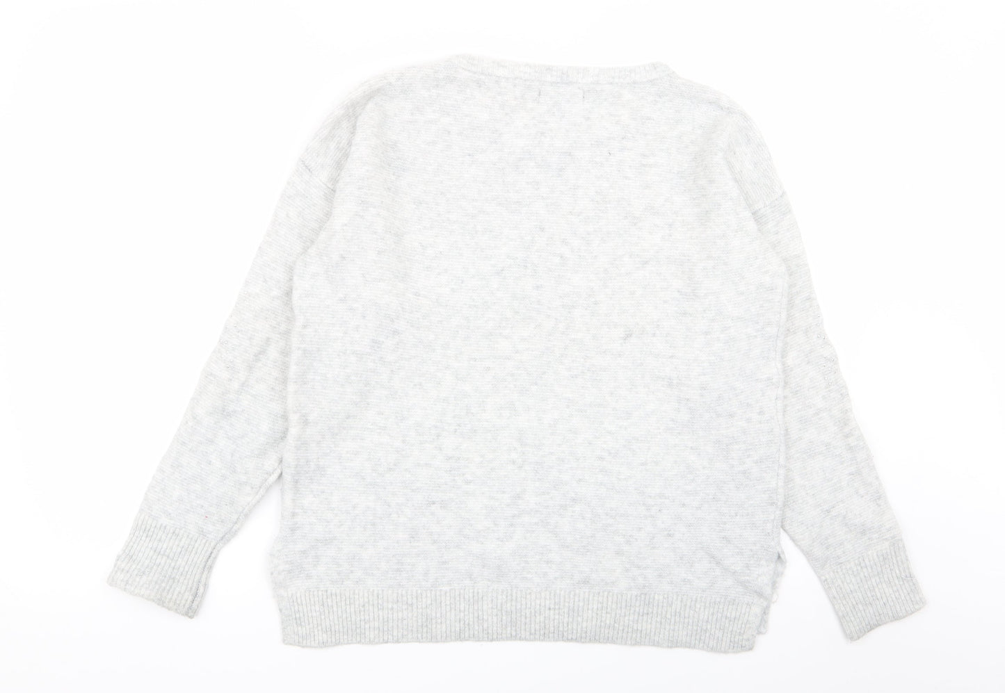 Primark Womens Grey Polka Dot  Pullover Jumper Size 10