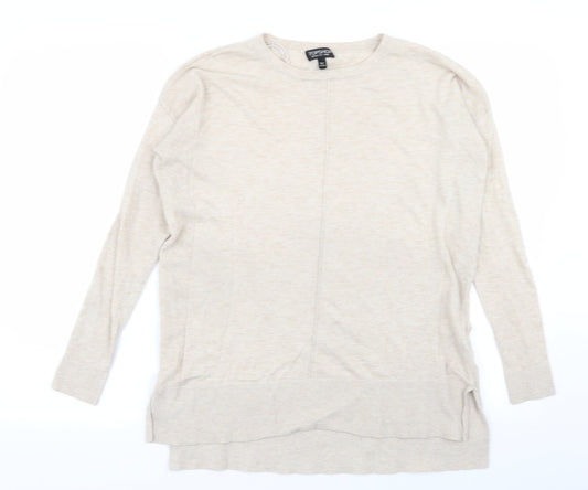 Topshop Womens Beige   Pullover Jumper Size 8