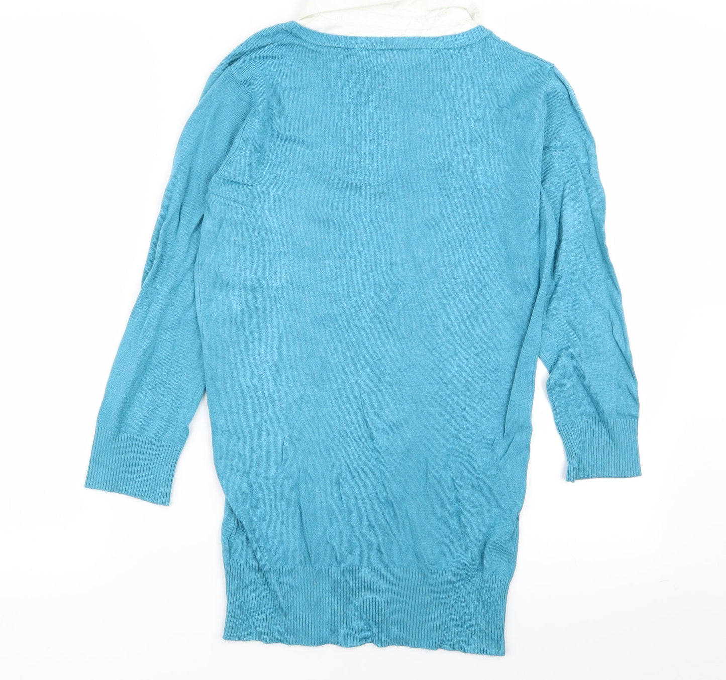 Womens UK Size 10 TU Blue Pullover Jumper
