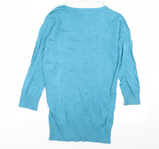 TU Womens Blue   Pullover Jumper Size 10  - shirt/jumper