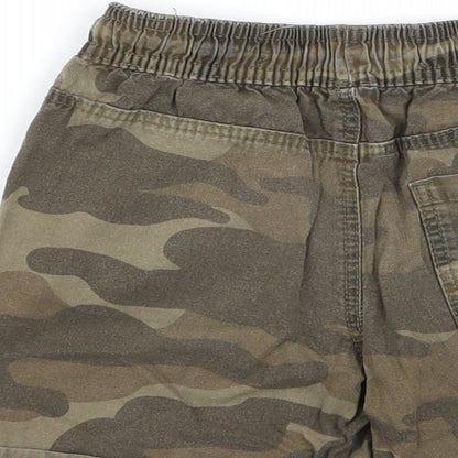 denim and co Boys Multicoloured Camouflage  Chino Shorts Size 3-4 Years