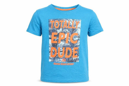 Primark Boys Blue   Basic T-Shirt Size 4-5 Years