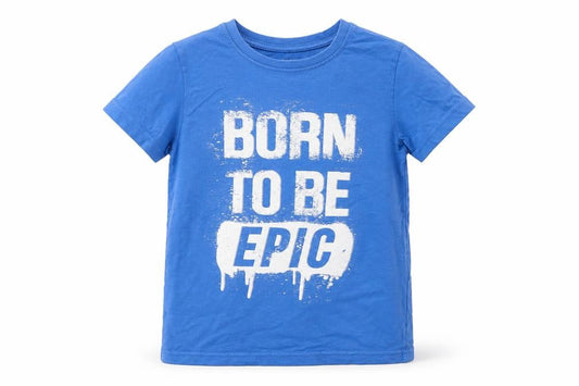 Primark Boys Blue   Basic T-Shirt Size 5-6 Years