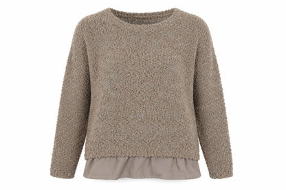 benotti Womens Brown   Pullover Jumper Size M