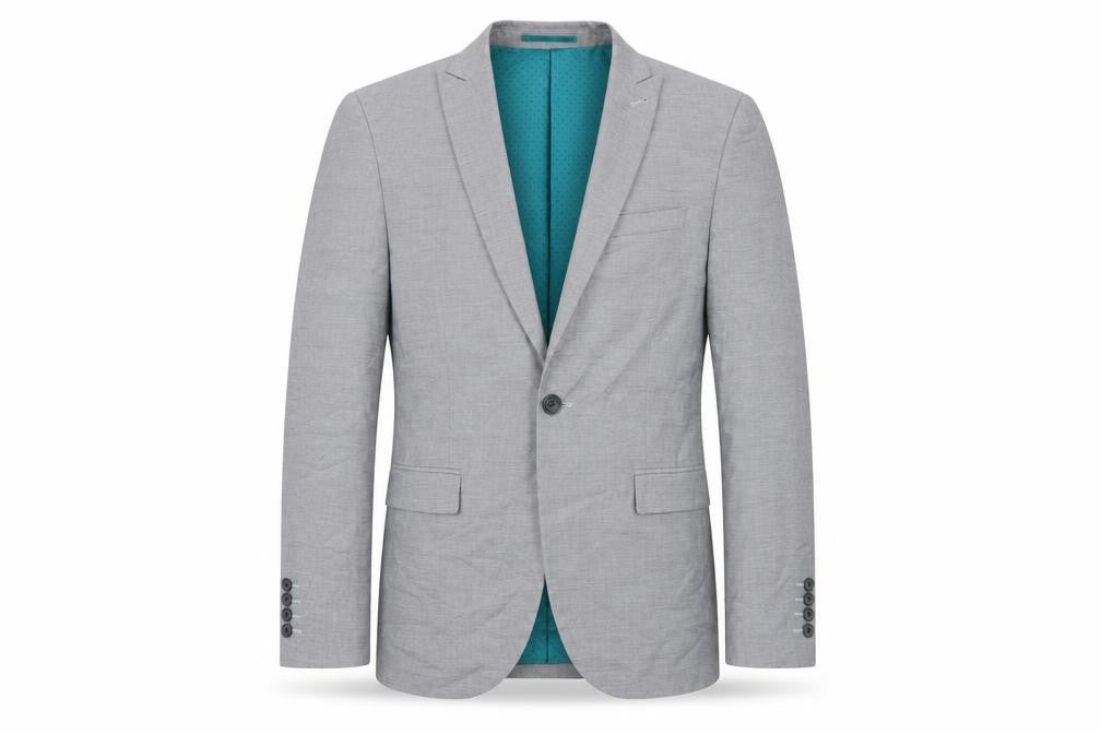 Mens UK Size 36 NEXT Regular Grey Suit Jacket