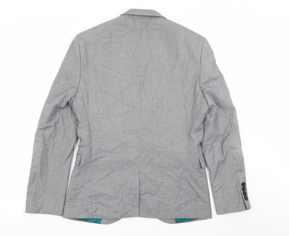 Mens UK Size 36 NEXT Regular Grey Suit Jacket