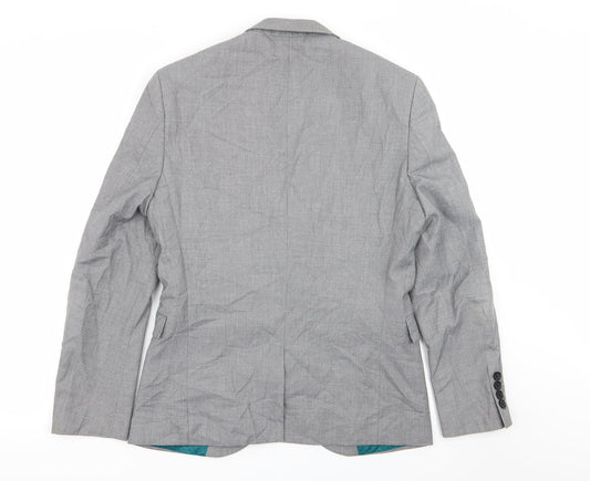 Mens UK Size 36 NEXT Regular Grey Suit Jacket