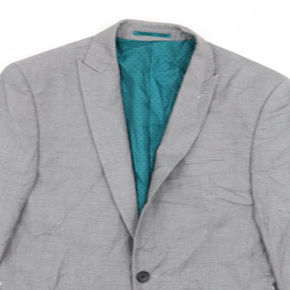 Mens UK Size 36 NEXT Regular Grey Suit Jacket