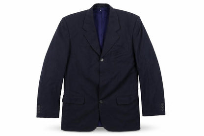 Loretto Mens Blue   Jacket Suit Jacket Size 38