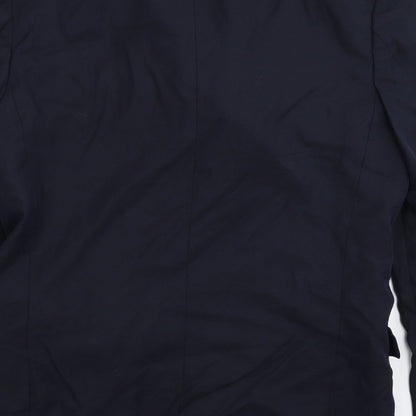 Loretto Mens Blue   Jacket Suit Jacket Size 38