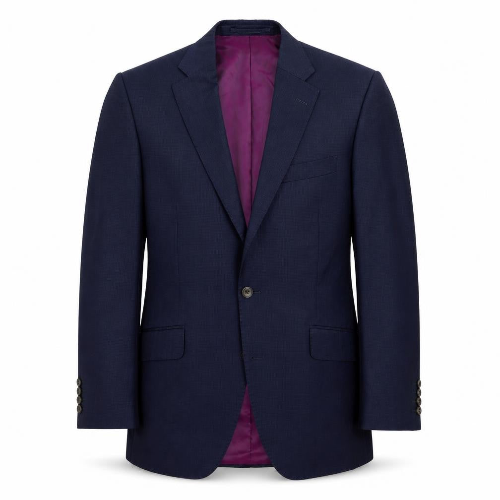 Mens UK Size 38 Marks and Spencer Regular Blue Suit Jacket